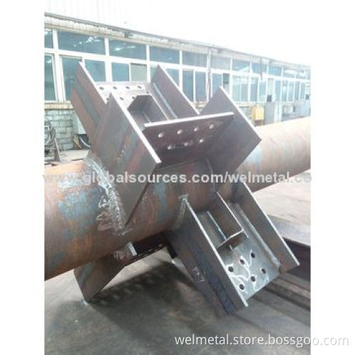 Prefabricated welding steel frame construction